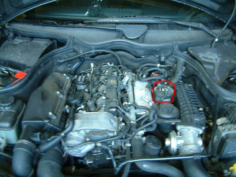 Mercedes-Benz original W203 S203 200 220 2,2 CDI Kraftstoffleitung Diesel